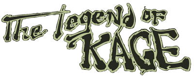Legend of Kage logo for NES